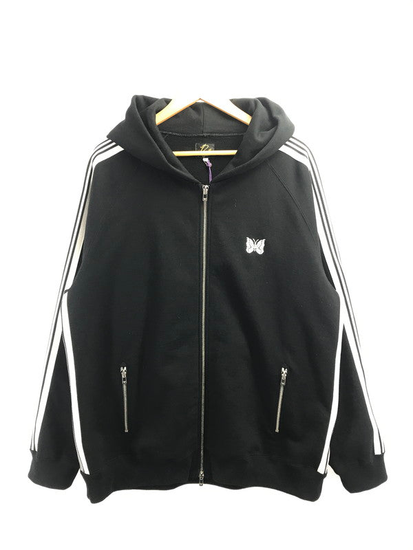 【中古品】【メンズ】 NEEDLES ニードルス ZIP UP HOODIE SX1529 ジップ アップ フーディー パーカー トップス 140-260814-rt-12-tagh サイズ：XL カラー：ブラック 万代Net店