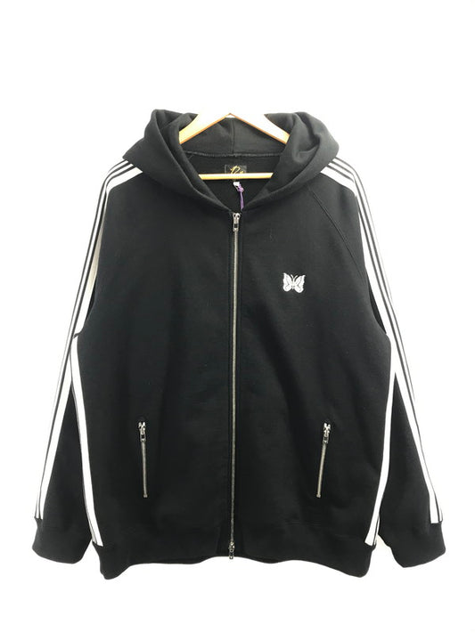 【中古品】【メンズ】 NEEDLES ニードルス ZIP UP HOODIE SX1529 ジップ アップ フーディー パーカー トップス 140-260814-rt-12-tagh サイズ：XL カラー：ブラック 万代Net店