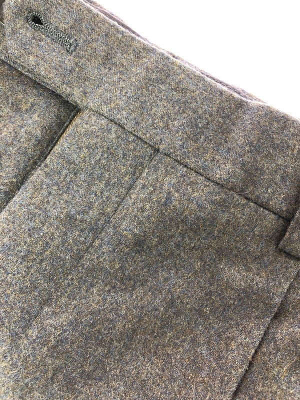 【中古品】【メンズ】 CHRISTIAN DIOR クリスチャン ディオール MONSIEUR WOOL SLACKS PANTS ムッシュ ウール スラックス パンツ ボトムス 152-260816-rt-21-tagh サイズ：82L カラー：グリーン系 万代Net店