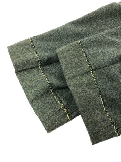 【中古品】【メンズ】 CHRISTIAN DIOR クリスチャン ディオール MONSIEUR WOOL SLACKS PANTS ムッシュ ウール スラックス パンツ ボトムス 152-260816-rt-21-tagh サイズ：82L カラー：グリーン系 万代Net店