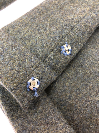 【中古品】【メンズ】 CHRISTIAN DIOR クリスチャン ディオール MONSIEUR WOOL SLACKS PANTS ムッシュ ウール スラックス パンツ ボトムス 152-260816-rt-21-tagh サイズ：82L カラー：グリーン系 万代Net店