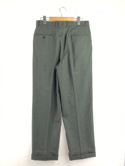 【中古品】【メンズ】 CHRISTIAN DIOR クリスチャン ディオール MONSIEUR WOOL SLACKS PANTS ムッシュ ウール スラックス パンツ ボトムス 152-260816-rt-21-tagh サイズ：82L カラー：グリーン系 万代Net店