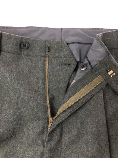 【中古品】【メンズ】 CHRISTIAN DIOR クリスチャン ディオール MONSIEUR WOOL SLACKS PANTS ムッシュ ウール スラックス パンツ ボトムス 152-260816-rt-21-tagh サイズ：82L カラー：グリーン系 万代Net店