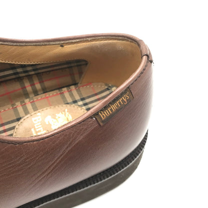 【中古品】【メンズ】 BURBERRYS バーバリーズ LACE UP SHOES BROWN レース アップ シューズ 183-260815-rt-25-tagh サイズ：不明 下記参照 カラー：ブラウン 万代Net店