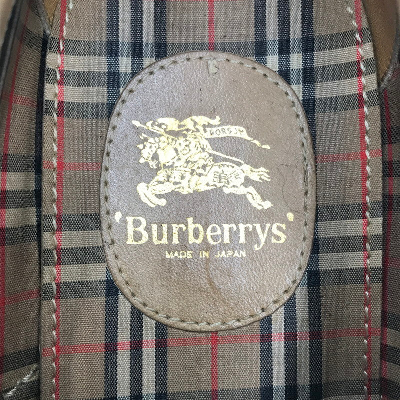 【中古品】【メンズ】 BURBERRYS バーバリーズ LACE UP SHOES BROWN レース アップ シューズ 183-260815-rt-25-tagh サイズ：不明 下記参照 カラー：ブラウン 万代Net店