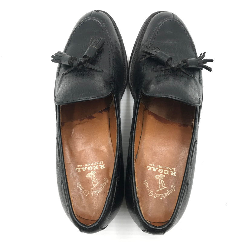 【中古品】【メンズ】 REGAL リーガル LOAFERS BLACK 640 ローファー 靴 164-260816-rt-10-tagh サイズ：25.5cm カラー：ブラック 万代Net店