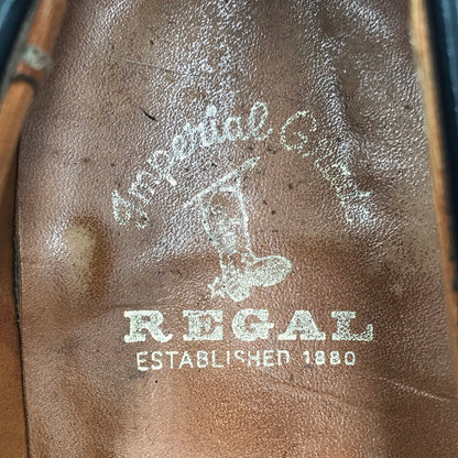 【中古品】【メンズ】 REGAL リーガル LOAFERS BLACK 640 ローファー 靴 164-260816-rt-10-tagh サイズ：25.5cm カラー：ブラック 万代Net店