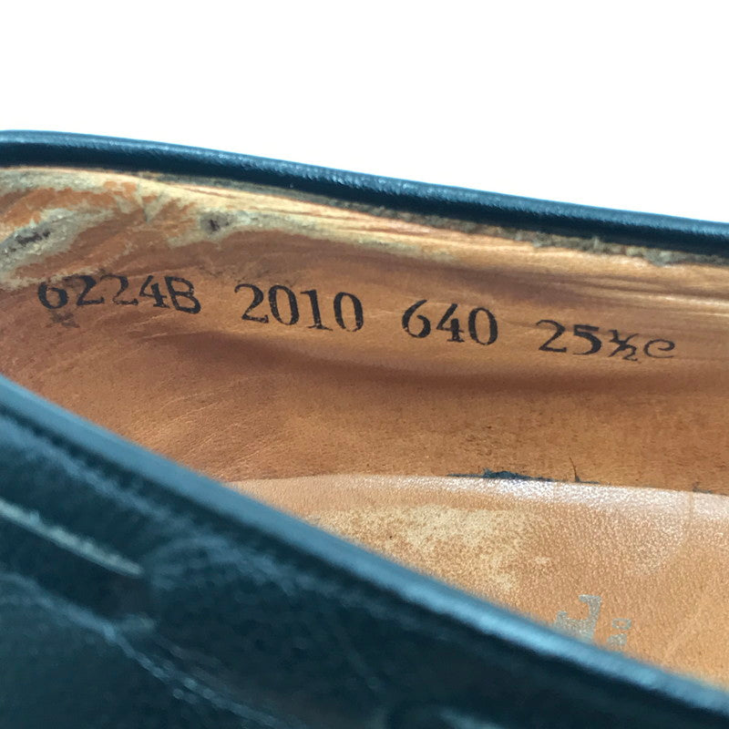 【中古品】【メンズ】 REGAL リーガル LOAFERS BLACK 640 ローファー 靴 164-260816-rt-10-tagh サイズ：25.5cm カラー：ブラック 万代Net店