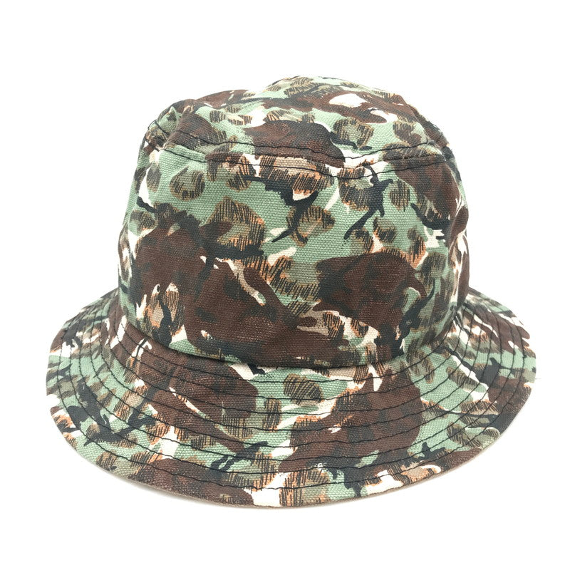 【中古品】【メンズ】 STUSSY ステューシー 00S ONE WORLD ONE LOVE CAMO HAT 帽子 185-260816-rt-11-tagh サイズ：XS/3 カラー：マルチカラー 万代Net店