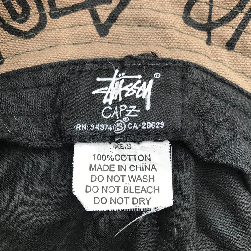【中古品】【メンズ】 STUSSY ステューシー 00S ONE WORLD ONE LOVE CAMO HAT 帽子 185-260816-rt-11-tagh サイズ：XS/3 カラー：マルチカラー 万代Net店