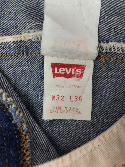 【中古品】【メンズ】 LEVI'S リーバイス BIG-E 90S DENIM PANTS 73043-3 USA製 555刻印 95年製 デニムパンツ ジーンズ ボトムス 157-260814-rt-18-tagh サイズ：W32 カラー：インディゴ 万代Net店