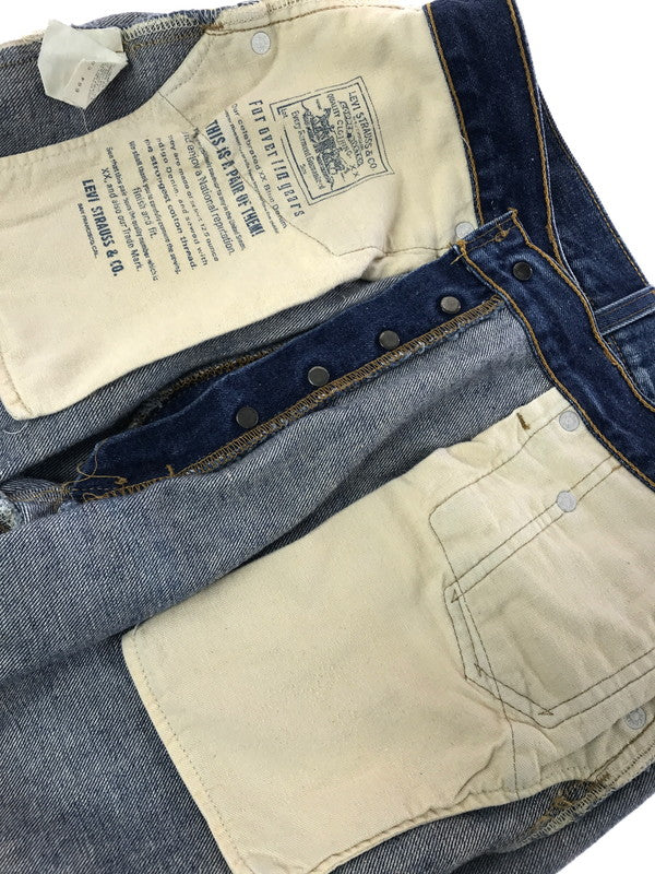 【中古品】【メンズ】 LEVI'S リーバイス BIG-E 90S DENIM PANTS 73043-3 USA製 555刻印 95年製 デニムパンツ ジーンズ ボトムス 157-260814-rt-18-tagh サイズ：W32 カラー：インディゴ 万代Net店