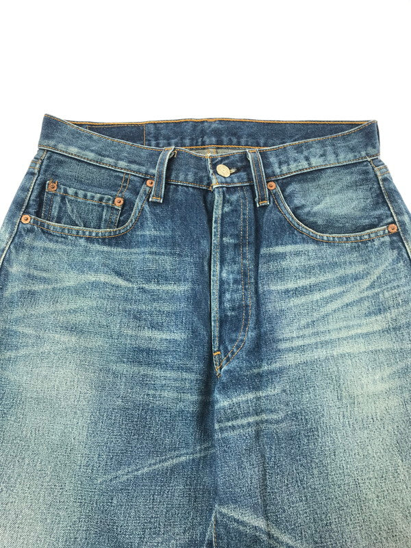 【中古品】【メンズ】 LEVI'S リーバイス BIG-E 90S DENIM PANTS 73043-3 USA製 555刻印 95年製 デニムパンツ ジーンズ ボトムス 157-260814-rt-18-tagh サイズ：W32 カラー：インディゴ 万代Net店