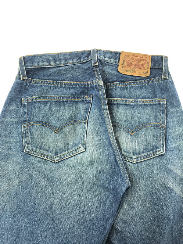 【中古品】【メンズ】 LEVI'S リーバイス BIG-E 90S DENIM PANTS 73043-3 USA製 555刻印 95年製 デニムパンツ ジーンズ ボトムス 157-260814-rt-18-tagh サイズ：W32 カラー：インディゴ 万代Net店