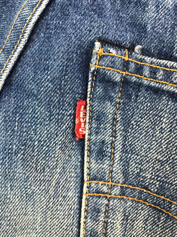 【中古品】【メンズ】 LEVI'S リーバイス BIG-E 90S DENIM PANTS 73043-3 USA製 555刻印 95年製 デニムパンツ ジーンズ ボトムス 157-260814-rt-18-tagh サイズ：W32 カラー：インディゴ 万代Net店