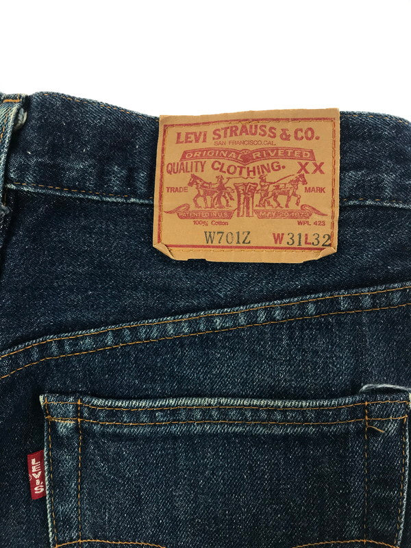 【中古品】【メンズ】 LEVI'S リーバイス BIG-E 90S DENIM PANTS W701Z XX 日本製 92年製 デニムパンツ ボトムス 157-260814-rt-17-tagh サイズ：W31 カラー：インディゴ 万代Net店