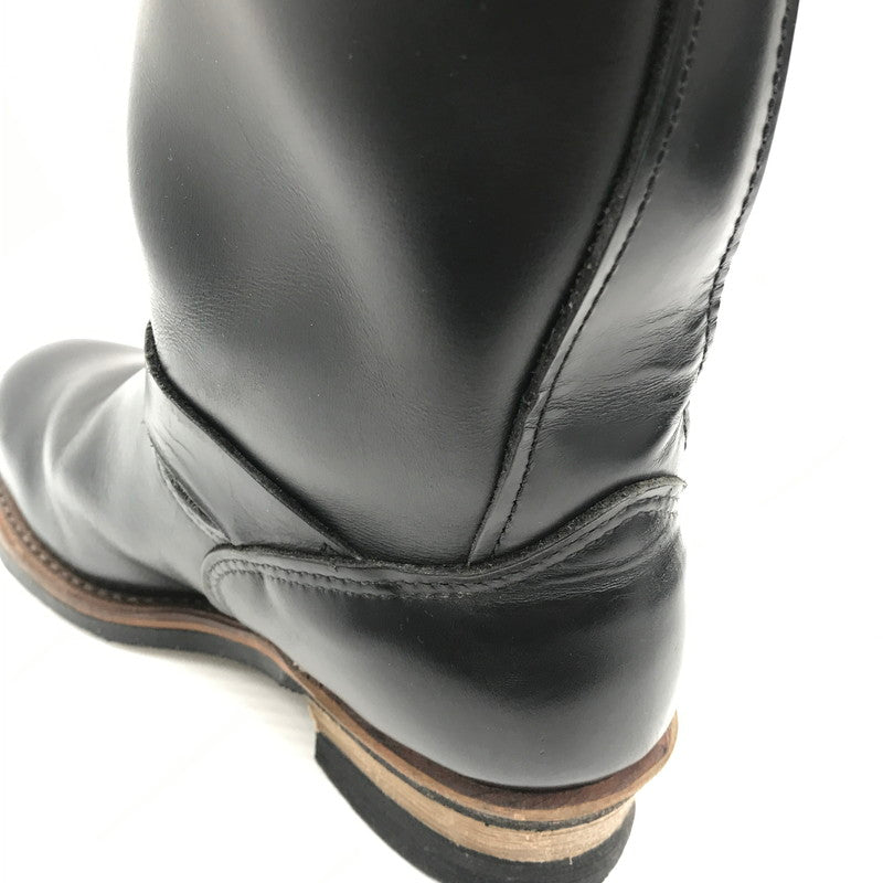 【中古品】【メンズ】 RED WING レッドウィング ENGINEER BOOTS BLACK 2268 PT99 USA製 04年製 エンジニア ブーツ 靴 164-260816-rt-08-tagh サイズ：25.5cm US7.5 カラー：ブラウン 万代Net店