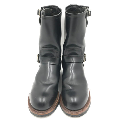 【中古品】【メンズ】 RED WING レッドウィング ENGINEER BOOTS BLACK 2268 PT99 USA製 04年製 エンジニア ブーツ 靴 164-260816-rt-08-tagh サイズ：25.5cm US7.5 カラー：ブラウン 万代Net店