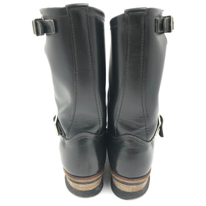 【中古品】【メンズ】 RED WING レッドウィング ENGINEER BOOTS BLACK 2268 PT99 USA製 04年製 エンジニア ブーツ 靴 164-260816-rt-08-tagh サイズ：25.5cm US7.5 カラー：ブラウン 万代Net店