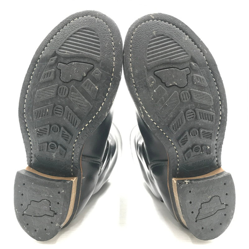 【中古品】【メンズ】 RED WING レッドウィング ENGINEER BOOTS BLACK 2268 PT99 USA製 04年製 エンジニア ブーツ 靴 164-260816-rt-08-tagh サイズ：25.5cm US7.5 カラー：ブラウン 万代Net店