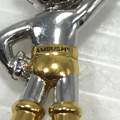 【中古品】【メンズ】 AMBUSH アンブッシュ × 鉄腕アトム コラボ ASTRO BOY NECKLACE SILVER GOLD アストロ ボーイ ネックレス アクセサリー 192-260818-rt-24-tag カラー：シルバー/ゴールド 万代Net店