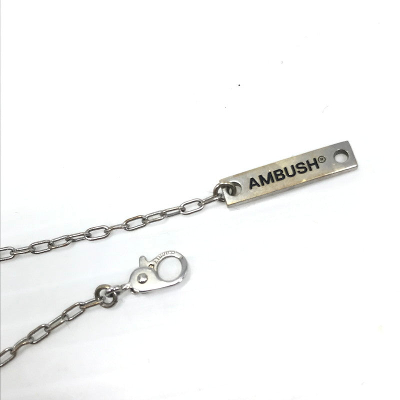 【中古品】【メンズ】 AMBUSH アンブッシュ × 鉄腕アトム コラボ ASTRO BOY NECKLACE SILVER GOLD アストロ ボーイ ネックレス アクセサリー 192-260818-rt-24-tag カラー：シルバー/ゴールド 万代Net店