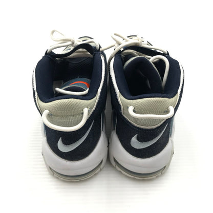 【中古品】【メンズ】 NIKE ナイキ AIR MORE UPTEMPO DENIM スニーカー CJ6125-100 エア モア アップテンポ スニーカー 靴 166-260815-rt-21-tagh サイズ：24.5ｃｍ US6.5 カラー：WHITE/OBSIDIAN-TOTAL ORANGE 万代Net店