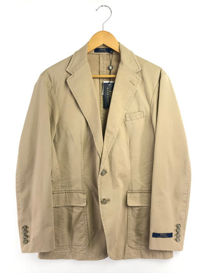 【中古品】【メンズ】 POLO RALPH LAUREN ポロ・ラルフローレン TAILORED JACKET BEIGE 715754089007テーラード ジャケット ライトアウター 147-260913-rt-01-tagh サイズ：S カラー：ベージュ 万代Net店