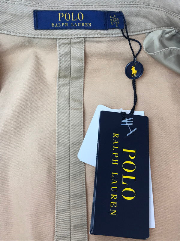 【中古品】【メンズ】 POLO RALPH LAUREN ポロ・ラルフローレン TAILORED JACKET BEIGE 715754089007テーラード ジャケット ライトアウター 147-260913-rt-01-tagh サイズ：S カラー：ベージュ 万代Net店