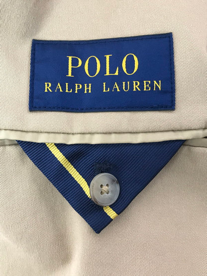 【中古品】【メンズ】 POLO RALPH LAUREN ポロ・ラルフローレン TAILORED JACKET BEIGE 715754089007テーラード ジャケット ライトアウター 147-260913-rt-01-tagh サイズ：S カラー：ベージュ 万代Net店