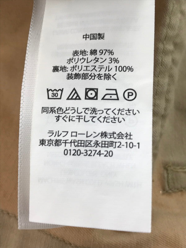 【中古品】【メンズ】 POLO RALPH LAUREN ポロ・ラルフローレン TAILORED JACKET BEIGE 715754089007テーラード ジャケット ライトアウター 147-260913-rt-01-tagh サイズ：S カラー：ベージュ 万代Net店
