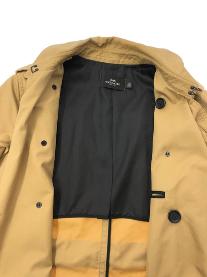 【中古品】【メンズ】 COACH コーチ TRENCH COAT F33778 トレンチ コート アウター 141-260815-rt-20-tagh サイズ：M カラー：ベージュ 万代Net店