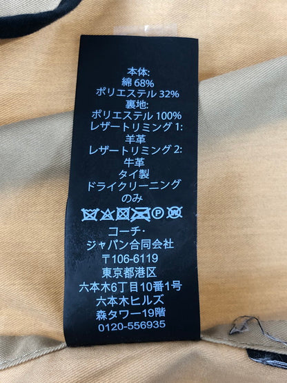 【中古品】【メンズ】 COACH コーチ TRENCH COAT F33778 トレンチ コート アウター 141-260815-rt-20-tagh サイズ：M カラー：ベージュ 万代Net店