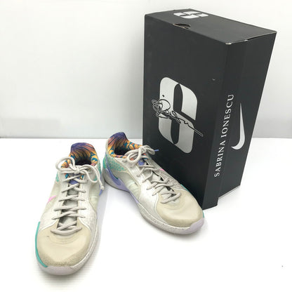 【中古品】【メンズ】 NIKE ナイキ × TITAN タイタン SABRINA 2 LIGHT BONE CALYPSO TEAL TINT RACER PINK HQ1846-001 サブリナ 2 スニーカー 靴 160-260815-rt-22-tagh サイズ：30cm US13 カラー：LIGHT BONE/RACER PINK 万代Net店
