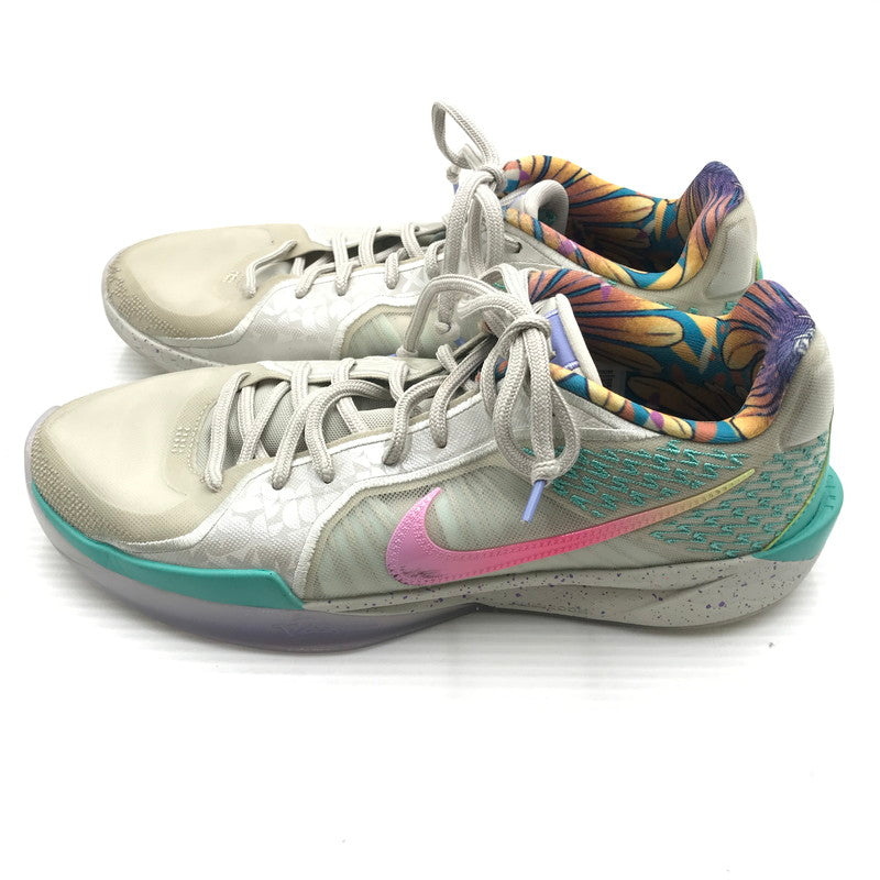 【中古品】【メンズ】 NIKE ナイキ × TITAN タイタン SABRINA 2 LIGHT BONE CALYPSO TEAL TINT RACER PINK HQ1846-001 サブリナ 2 スニーカー 靴 160-260815-rt-22-tagh サイズ：30cm US13 カラー：LIGHT BONE/RACER PINK 万代Net店