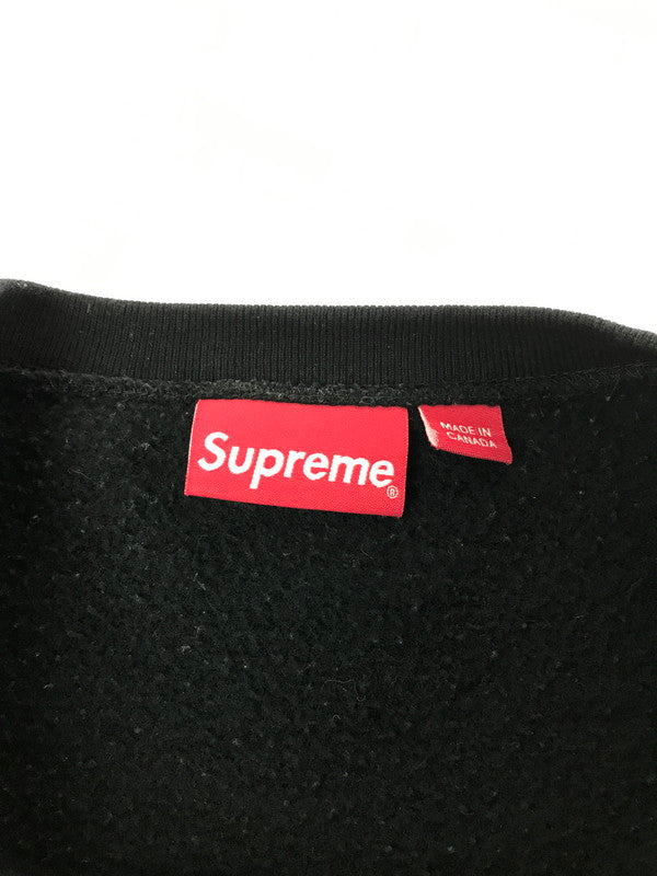 【中古品】【メンズ】 SUPREME シュプリーム BOX LOGO CREWNECK SWEATSHIRT BLACK ボックス ロゴ クルーネック スウェット シャツ トレーナー 149-260829-rt-59-tagh サイズ：XXL カラー：ブラック 万代Net店