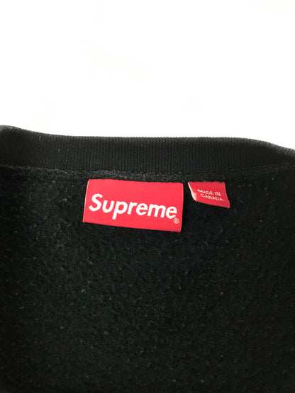 【中古品】【メンズ】 SUPREME シュプリーム BOX LOGO CREWNECK SWEATSHIRT BLACK ボックス ロゴ クルーネック スウェット シャツ トレーナー 149-260829-rt-59-tagh サイズ：XXL カラー：ブラック 万代Net店