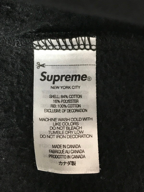 【中古品】【メンズ】 SUPREME シュプリーム BOX LOGO CREWNECK SWEATSHIRT BLACK ボックス ロゴ クルーネック スウェット シャツ トレーナー 149-260829-rt-59-tagh サイズ：XXL カラー：ブラック 万代Net店