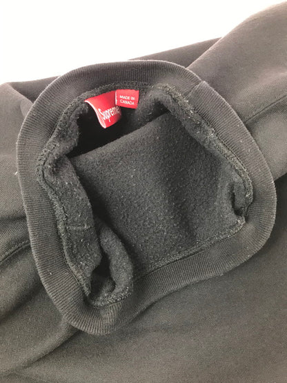 【中古品】【メンズ】 SUPREME シュプリーム BOX LOGO CREWNECK SWEATSHIRT BLACK ボックス ロゴ クルーネック スウェット シャツ トレーナー 149-260829-rt-59-tagh サイズ：XXL カラー：ブラック 万代Net店