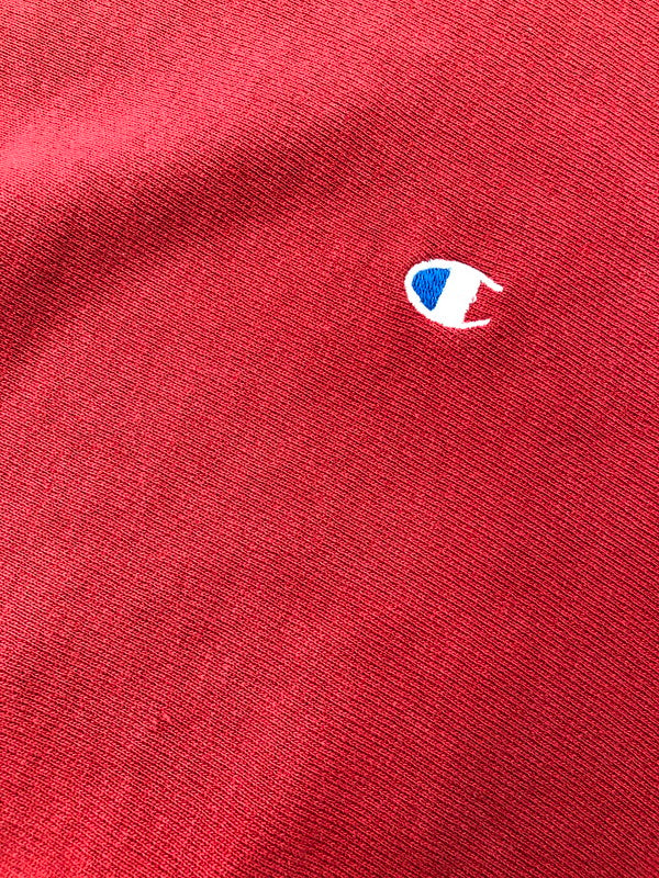 【現状渡し品】【メンズ】 CHAMPION チャンピオン REVERSE WEAVE 80's SWEATSHIRT USA製 トリコタグ中期-後期 リバース ウィーブ スウェットシャツ トレーナー トップス 146-260815-rt-03-tagh サイズ：M カラー：レッド 万代Net店