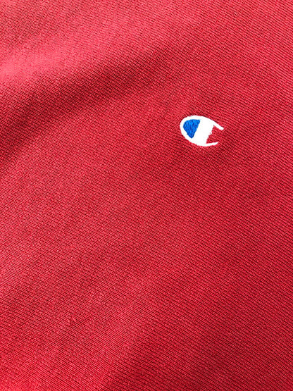 【現状渡し品】【メンズ】 CHAMPION チャンピオン REVERSE WEAVE 80's SWEATSHIRT USA製 トリコタグ中期-後期 リバース ウィーブ スウェットシャツ トレーナー トップス 146-260815-rt-03-tagh サイズ：M カラー：レッド 万代Net店