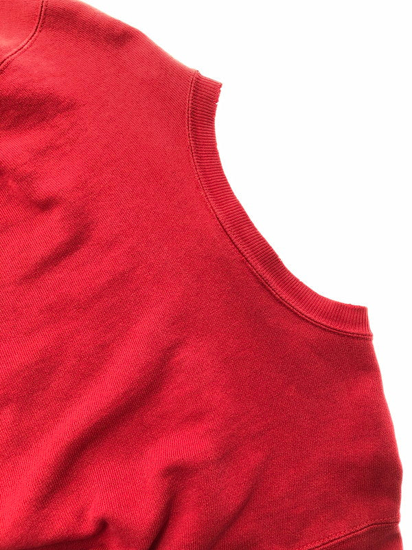 【現状渡し品】【メンズ】 CHAMPION チャンピオン REVERSE WEAVE 80's SWEATSHIRT USA製 トリコタグ中期-後期 リバース ウィーブ スウェットシャツ トレーナー トップス 146-260815-rt-03-tagh サイズ：M カラー：レッド 万代Net店