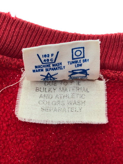 【現状渡し品】【メンズ】 CHAMPION チャンピオン REVERSE WEAVE 80's SWEATSHIRT USA製 トリコタグ中期-後期 リバース ウィーブ スウェットシャツ トレーナー トップス 146-260815-rt-03-tagh サイズ：M カラー：レッド 万代Net店