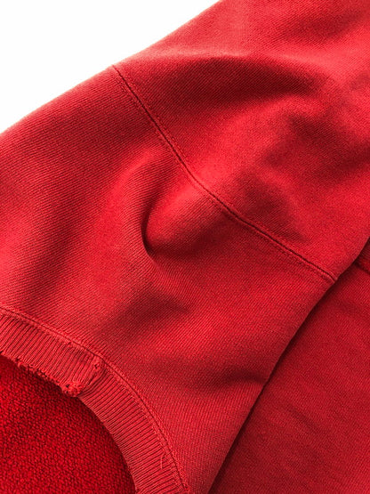 【現状渡し品】【メンズ】 CHAMPION チャンピオン REVERSE WEAVE 80's SWEATSHIRT USA製 トリコタグ中期-後期 リバース ウィーブ スウェットシャツ トレーナー トップス 146-260815-rt-03-tagh サイズ：M カラー：レッド 万代Net店