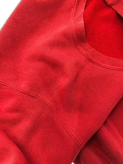 【現状渡し品】【メンズ】 CHAMPION チャンピオン REVERSE WEAVE 80's SWEATSHIRT USA製 トリコタグ中期-後期 リバース ウィーブ スウェットシャツ トレーナー トップス 146-260815-rt-03-tagh サイズ：M カラー：レッド 万代Net店