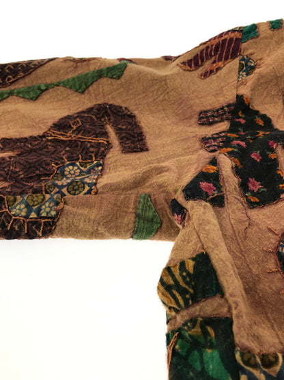 【中古品】【メンズ】 USED ユーズド ANIMAL DESIGN JACKET アニマル デザイン ジャケット アウター 146-260814-rt-34-tagh サイズ：ｌ-XL カラー：マルチカラー 万代Net店