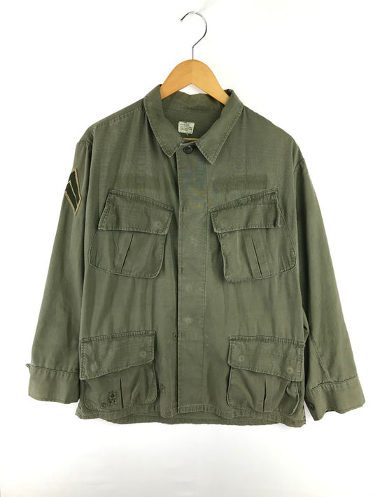 【中古品】【メンズ】 US ARMY アメリカ軍 70's JUNGLE FATIGUE JACKET 8405-935-4707 70年製 ジャングル ファティーグ ジャケット ミリタリージャケット 146-260814-rt-35-tagh サイズ：M カラー：カーキ 万代Net店