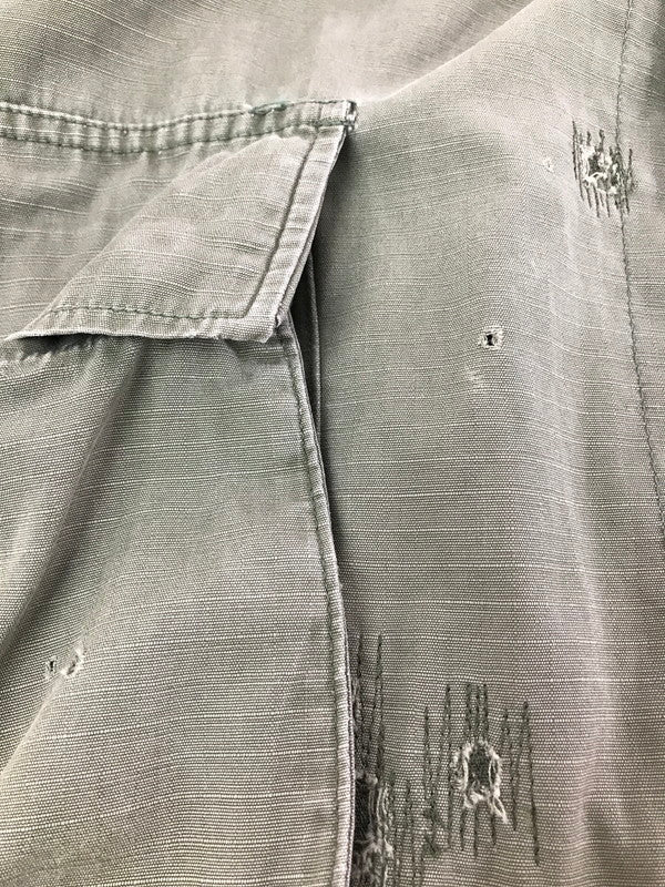 【中古品】【メンズ】 US ARMY アメリカ軍 70's JUNGLE FATIGUE JACKET 8405-935-4707 70年製 ジャングル ファティーグ ジャケット ミリタリージャケット 146-260814-rt-35-tagh サイズ：M カラー：カーキ 万代Net店