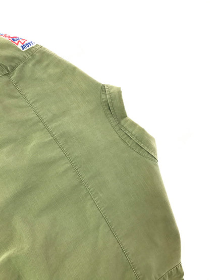 【中古品】【メンズ】 US ARMY アメリカ軍 70's JUNGLE FATIGUE JACKET 8405-935-4707 70年製 ジャングル ファティーグ ジャケット ミリタリージャケット 146-260814-rt-35-tagh サイズ：M カラー：カーキ 万代Net店