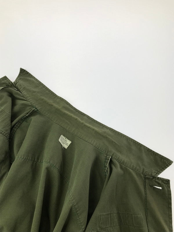 【中古品】【メンズ】 US ARMY アメリカ軍 70's JUNGLE FATIGUE JACKET 8405-935-4707 70年製 ジャングル ファティーグ ジャケット ミリタリージャケット 146-260814-rt-35-tagh サイズ：M カラー：カーキ 万代Net店